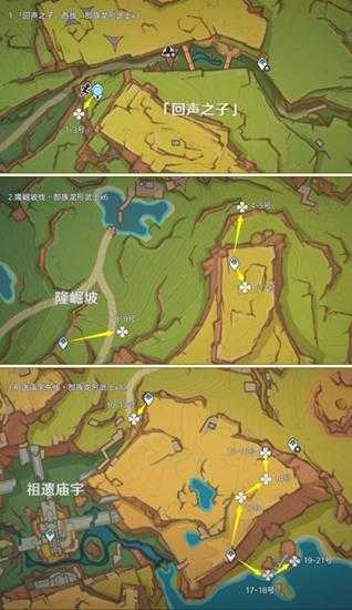 《原神》部族龙形武士讨伐路线推荐 部族龙形武士位置一览