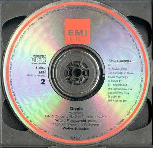 【古典音乐】马尔库津斯基《肖邦钢琴作品》2CD.1994[FLAC+CUE/整轨]