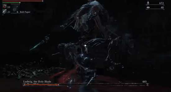 PC模拟器版《血源》BOSS战演示:圣剑路德维希